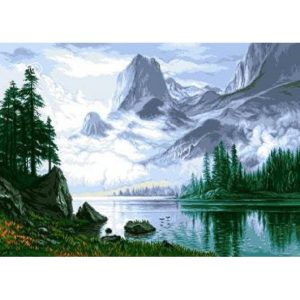 Туман в горах (А. Биерштадт)